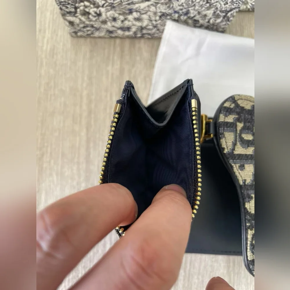 Dior Saddle Lotus Wallet